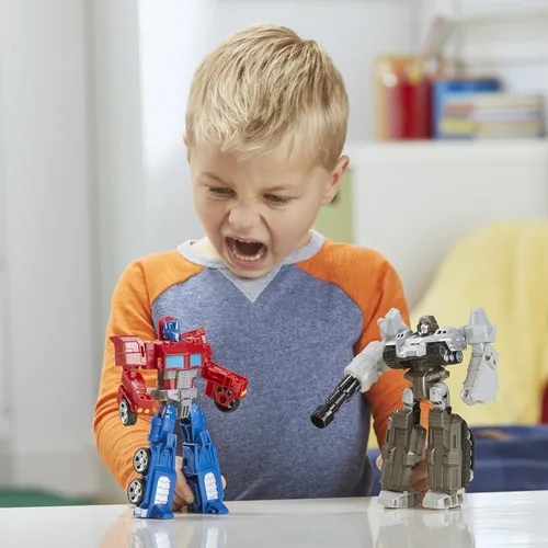 Miniatura 6 de Transformers Toys Heroes and Villains Optimus Prime y Megatron, paquete de 2 figuras de acción – para niños de 6 años en adelante, 7 pulgadas