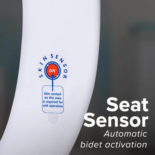Miniatura 11 de SmartBidet SB-1000 - Asiento para bidé eléctrico con mando a distancia, con calefacción electrónica, secador de aire caliente y función de lavado