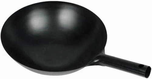 Miniatura 4 de Winco - Wok de Acero Inoxidable con Junta Enclavada, 35 cm