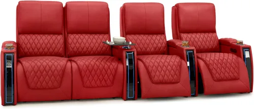 Miniatura 123 de Seatcraft Apex Zero-Gravity CoolZero - Asiento de cine en casa de cuero italiano, reposacabezas eléctrico, lumbar eléctrico, reclinable eléctrico