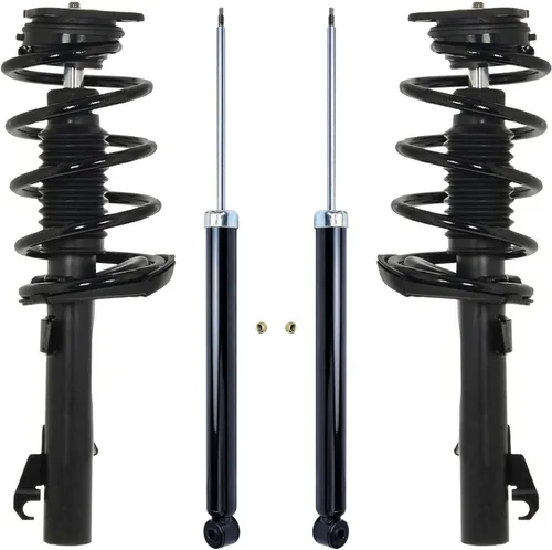 Miniatura 26 de Detroit Axle - Amortiguadores de puntales para Nissan Sentra 2007-2012 [Base S SL SR] Puntales delanteros completos con amortiguadores traseros