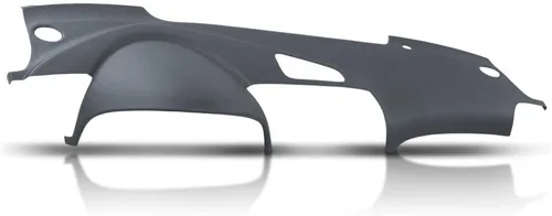 Miniatura 10 de CNNELL Cubierta de tablero compatible con Acura TL 2004-2008 negro 30408LLBLK