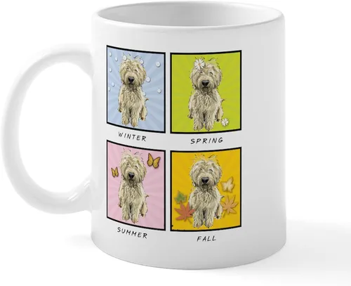 Miniatura 30 de CafePress I Love My Doodle Mugs - Taza de café de cerámica, taza de té, 11 onzas