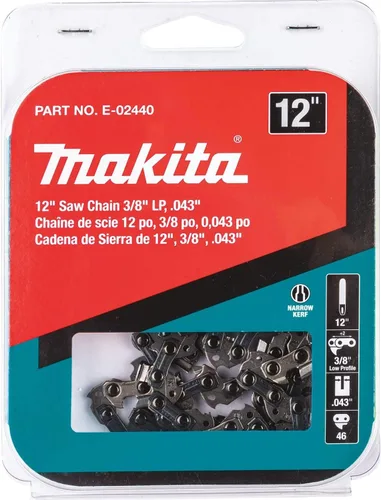 Miniatura 2 de Makita E-02440 Cadena de sierra de 12" 3/8" LP, .043