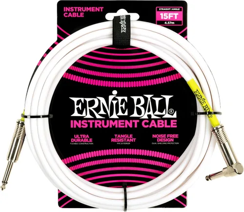 Miniatura 5 de Ernie Ball - Cable de instrumento, recto/recto, 10 pies, negro (P06048)