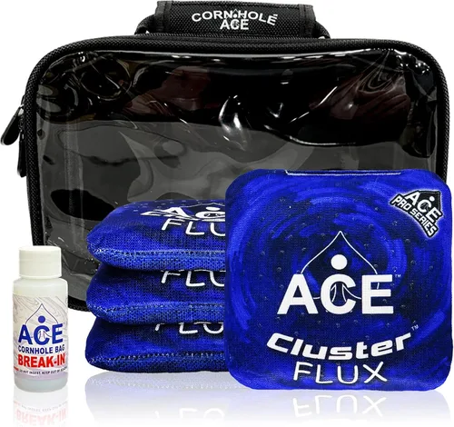 Miniatura 10 de Cluster Flux Bolsos de Cornhole ACE Pro + Kits PRO Tecnología de Almohadilla de Cluster Doble Cara Resbaladiza y Pegajosa para Todo Clima