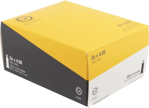 Miniatura 29 de Sunlite Tubos de válvula Schrader Standad, varios tamaños Negro
