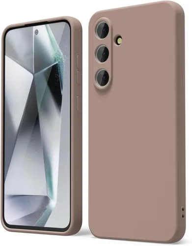 Miniatura 401 de oakxco Funda para teléfono Samsung Galaxy S21 Ultra con agarre de silicona líquida, bonita funda delgada y delgada de goma suave de TPU lisa