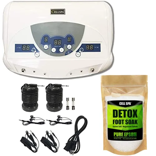 Máquina de limpieza de agua de desintoxicación de iones iónicos dual con reproductores de música MP3 (sin aroma)