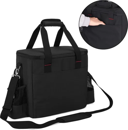 Miniatura 4 de samdew Bolsa de transporte portátil para calentador compatible con Mr. Heater MH9BX, Buddy Propano Heater Funda de transporte con bolsillos y asas