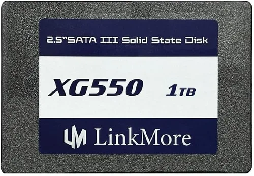 Miniatura 7 de LinkMore XG550 256GB 2.5" SATA III (6Gb/s) SSD interno, unidad de estado sólido, velocidad de lectura de hasta 540MB/s, 2.5 pulgadas para portátiles