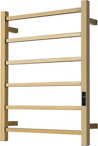 Miniatura 8 de Toalleros térmicos para baño, calentadores eléctricos de toallas para montar en la pared con temporizador y control de temperatura, calentador