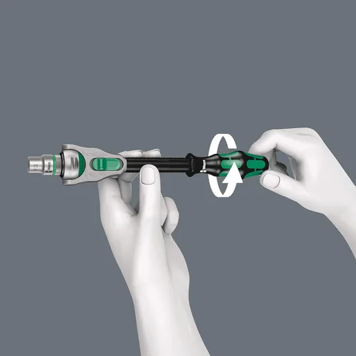 Miniatura 6 de Wera - 05003536001 - Juego de trinquetes, 8100 SB All-in Zyklop Speed juego de trinquetes, 3/8", 35 piezas
