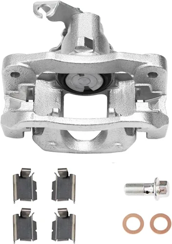 Miniatura 6 de Detroit Axle - Kit de freno trasero para Chrysler Town & Country Dodge Grand Caravan VW Routan, repuesto de pastillas de freno de cerámica