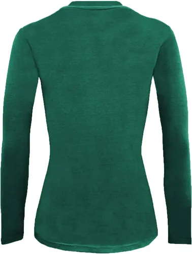 Miniatura 174 de Natural Uniforms Camiseta Under Scrub para mujer, cuello redondo, manga larga, paquete de 3, paquete múltiple de 3