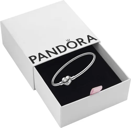 Miniatura 2 de Pandora Jewelry Bangle Sterling Silver Bracelet, With Gift Box