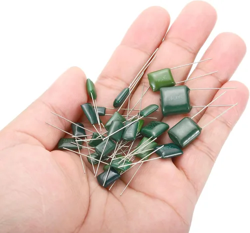 Miniatura 6 de Polyester Film Capacitors Assortment Kit, 750 Pack 24 Value 100V Metallized Electrical Capacitors for Industrial Electronics Projects