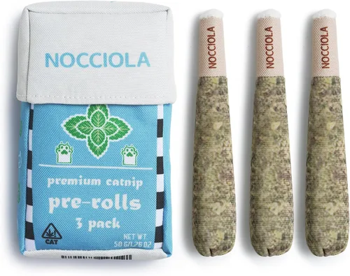 Nocciola Paquete de 3 juguetes de hierba gatera para gatos, divertidos juguetes para gatos rellenos con hierba gatera orgánica 100% pura, juguetes
