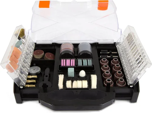 Miniatura 4 de WEN 230151A Kit de accesorios para herramientas rotativas de 150 piezas con estuche de transporte