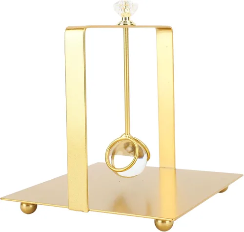 Miniatura 5 de Servilletero para mesa, servilletero de metal con asa de elevación, elegante dispensador de servilletas de papel cuadrado, moderno servilletero