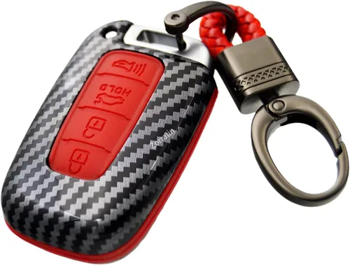 Funda híbrida de 2 capas de carbono para Hyundai Azera Elantra Genesis Sonata y Kia Soul Sportage Sorento Optima Forte Rio