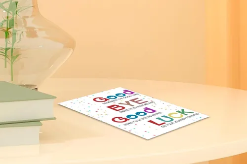 Miniatura 4 de Joycard Divertida tarjeta de despedida para él/ella, tarjetas de jubilación humorísticas para compañeros de trabajo y amigos, divertida tarjeta