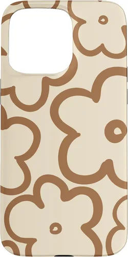 Miniatura 27 de Funda floral para iPhone 14 Pro Max Cute Flower Pattern Large Wildflower Neutral Boho