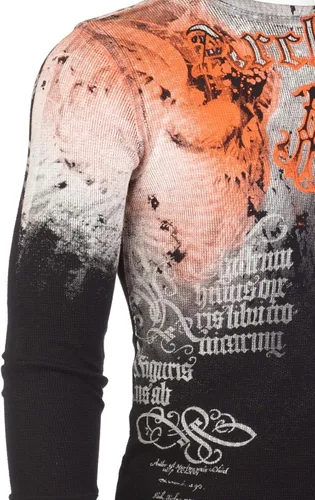 Miniatura 7 de Archaic by Affliction Men's Long Sleeve Thermal Shirt Night Watcher