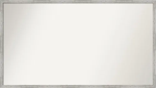 Miniatura 781 de Amanti Art Espejo de baño blanco para sobre el fregadero, 32 x 45 pulgadas, espejo de tocador rectangular blanco esbelto, marco de madera moderno