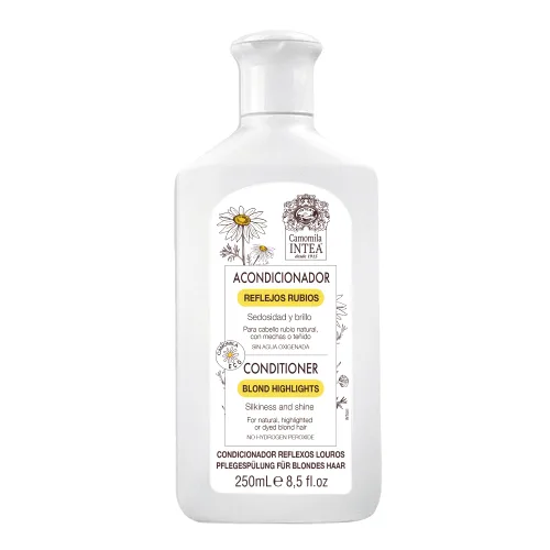 Intea Acondicionador de cabello rubio con extracto natural de manzanilla, mantiene y mejora el color del cabello rubio, 8.5 oz (8.5 fl oz)