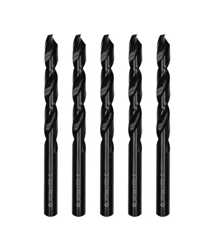 Miniatura 40 de Brocas helicoidales HSS M35 de 13/64 pulgadas, acero de alta velocidad, paquete de 10, adecuadas para aceros, hierro fundido, acero inoxidable