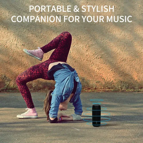 Miniatura 6 de Altavoz Bluetooth, altavoces Bluetooth MusiBaby M88, altavoz inalámbrico, altavoces Bluetooth inalámbricos, doble emparejamiento, Bluetooth 5.0