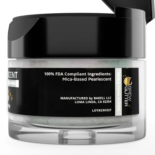 Miniatura 9 de Brew Glitter - Purpurina comestible para bebidas, cócteles, cerveza, adornar bebidas Certificado Kosher y Halal 100% comestible y de grado
