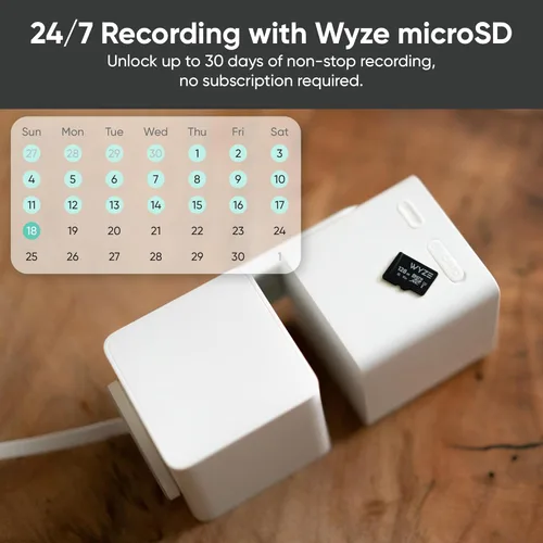 Miniatura 7 de WYZE Cam Pan v3 Interior/Exterior IP65 1080P 360° Pan/Tilt/Zoom WiFi Cámara de Seguridad Inteligente para el Hogar, Seguimiento de Movimiento