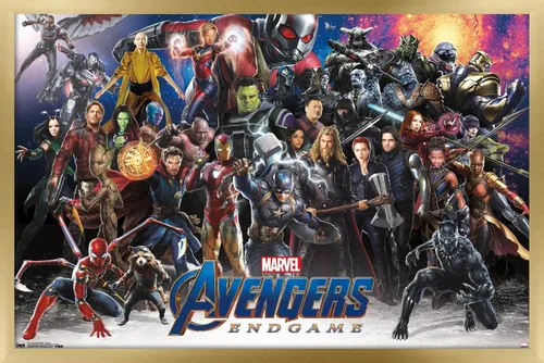 Miniatura 13 de Trends International Marvel Cinematic Universe - Avengers - Endgame - Póster de pared de alineación, 14.725 x 22.375 pulgadas, versión enmarcada