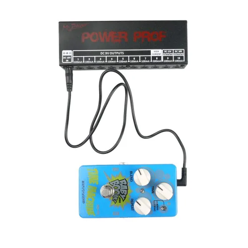 Miniatura 3 de Mr.Power Pedal de efectos de guitarra, cable de corriente continua de 0.217 x 0.083 in, cable de alimentación/cable, macho a macho, conector 24AWG