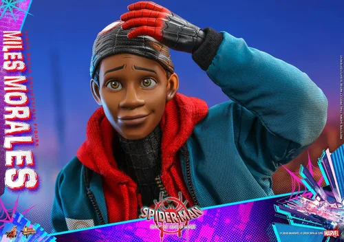 Miniatura 7 de Spider-Man Into the Spider-Verse Escala 1/6 Miles Morales