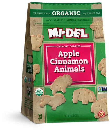 Miniatura 8 de Mi-Del Galletas Snaps de Vainilla - Galletas Crujientes de Vainilla - Certificadas Sin GMO, 0g de Grasa Trans, Galletas Saludables (Paquete de 8)