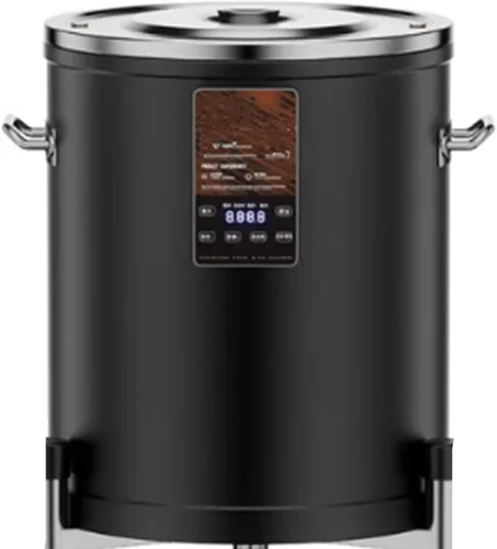 Olla de arroz comercial y calentador 45l de gran capacidad para restaurante vaporizador de arroz automático para tienda de comida rápida