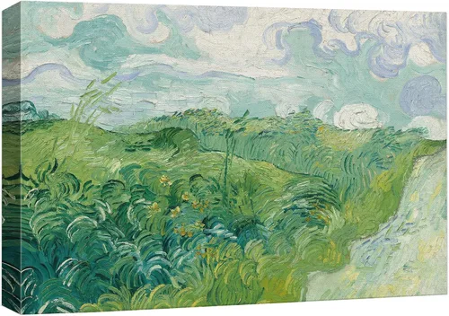 Miniatura 23 de Lienzo decorativo para pared, diseño de Van Gogh 32. Lirios y rosas