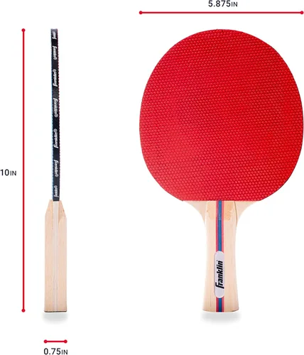 Miniatura 3 de Juego de palas de ping pong Franklin Sports con pelotas - Kit de palas de tenis de mesa para 2 y 4 jugadores - Kit completo de inicio de ping pong
