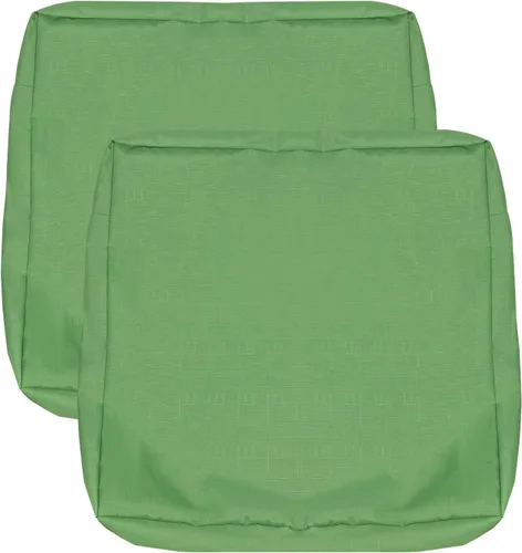 Miniatura 25 de Fundas para cojines de asiento de patio, fundas deslizantes lavables de repuesto, funda impermeable para cojines de silla de muebles al aire libre