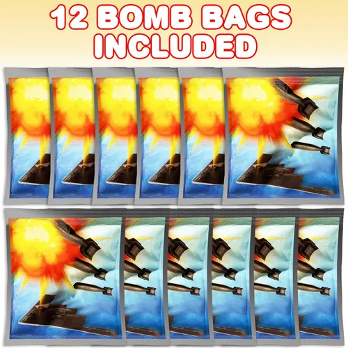 Miniatura 2 de ArtCreativity Bolsas clásicas de bomba, juego de 12, divertidos juguetes de broma para niños y adultos, ruidoso para adolescentes, recuerdos únicos