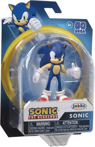 Miniatura 8 de Sonic The Hedgehog - Figura de acción de Sonic de 2.5 pulgadas, juguete coleccionable, 3 años