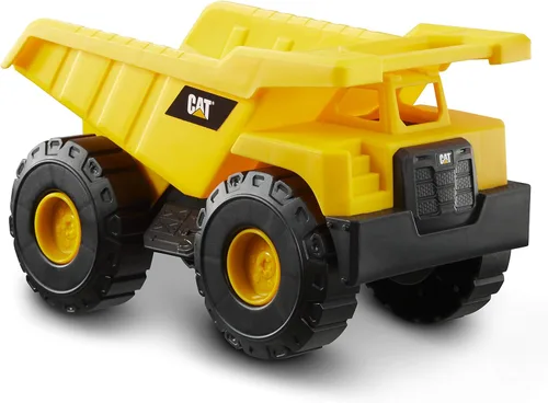 Miniatura 3 de CAT Juguetes de Construcción, Plataformas Duras Camión Volquete y Cargador de 15 Pulgadas, Juego de Juguetes 2 Piezas para Edades de 2+, Vehículo