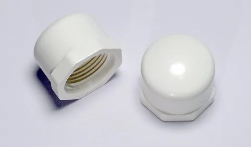 Miniatura 8 de Rainbow Dream Adaptador de enchufe hembra de PVC de 3/4 pulgadas - 10 paquetes, blanco