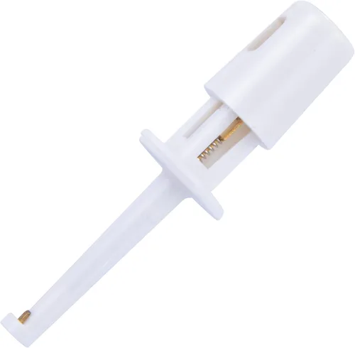 Miniatura 12 de Alwonder Alicates Hackle para atar moscas, 10 unidades, 8 colores, alicates de gancho de mosca, ganchos de punta larga de plástico, herramienta