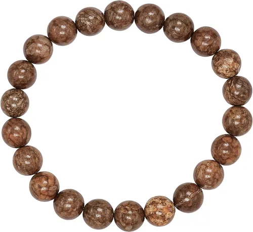 Miniatura 419 de Amazing Gemstone Pulsera de cristal para mujeres y hombres, pulsera de cristal curativo de protección, pulsera elástica con cuentas de piedras