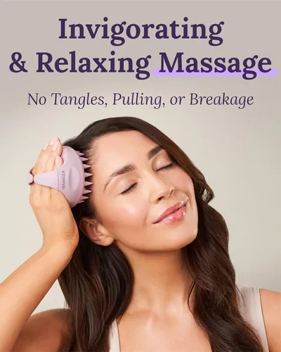 Miniatura 5 de Keranique Estimulador manual del crecimiento del cabello del masajeador de la terapia del cuero cabelludo para el cabello seco o mojado