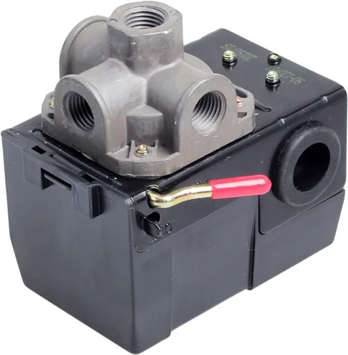 Miniatura 4 de XIAOWEI Interruptor de presión del compresor de aire CAC-4332 para DeVilbiss CAC-4332-1 125/95 PSI 24Amp 120Vac